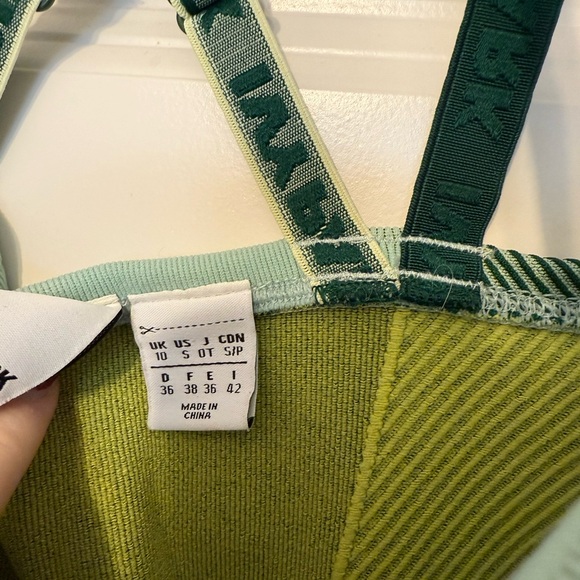 Adidas x Ivy Park Catsuit Green Tint/Dark Green/Yellow Tint SMALL - Picture 9 of 13